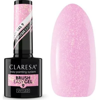 Přípravek na nehty CLARESA BRUSH EASY GEL NA NEHTY 9 5g