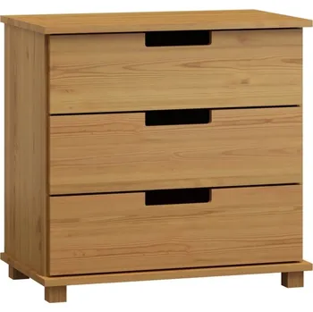 Komoda Komoda TORFIN 2, šířka 100 cm, masiv borovice, moření: olše + vyzvednutí ZDARMA