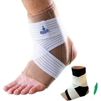 Ortéza hlezenní 1008B se spirálovou výstuží - XL—Bílo-černá