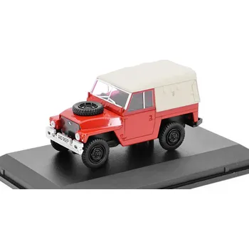 autíčko Land Rover Lightweight Soft Top RHD 1:43 - Oxford Land Rover Lightweight Soft Top RHD - kovový model auta