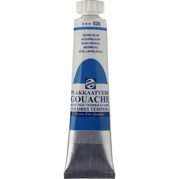 Speciální výtvarná barva TALENS Kvašová barva Gouache Extra Fine - 526 Azure Blue Objem: 20 ml