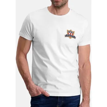 Pánské tričko Pánské bílé triko Gant - Velikost 2XL, Barva Bílá 55876 2003118