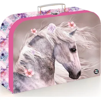 Karton P+P Kufřík lamino 34 x 23 x 10 cm, Romantický kůň 5-66224