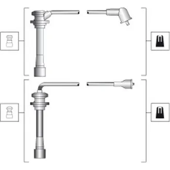 Zapalovací kabel Sada kabelů pro zapalování MAGNETI MARELLI 941318111278