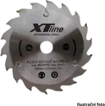 Pilový kotouč Kotouč pilový TCT16048 160x20 48 zubů XTline