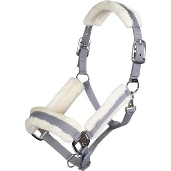 HKM Ohlávka s beránkem Strong HKM, grey PONY