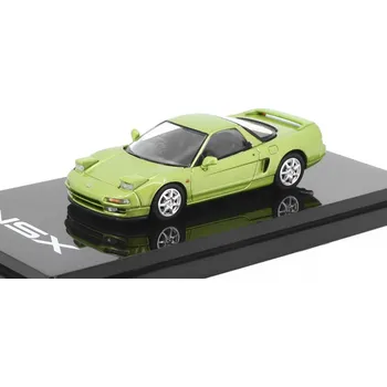 autíčko Honda NSX Coupe zelená 1:64 - Hobby Japan Honda NSX Coupe + motor - kovový model auta