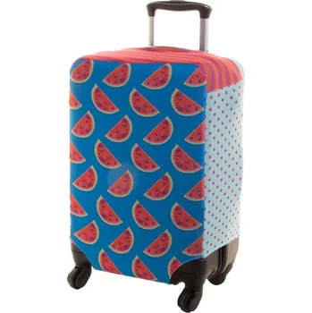 Příslušenství k zavazadlu Reklamní BagSave M potah na kufr na zakázku, bílá