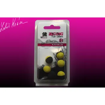Boilies LK Baits ZIG RIG Pop–Up 14 mm – Black/Yellow