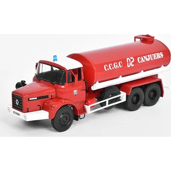 autíčko Renault GBH 6x6 Autocisterna 1984 Hasiči - 1:43 časopis s modelem Autocisterna Renault GBH 1984 - kovový model auta