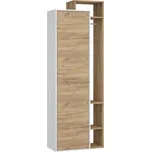 Skříň DORINDA 1D pravá, craft bílý/craft zlatý, 5 let záruka + vyzvednutí ZDARMA