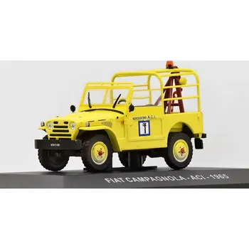 autíčko Fiat Campagnola Aci 1965 1:43 - časopis s modelem Fiat Campagnola - Aci - 1965 - kovový model