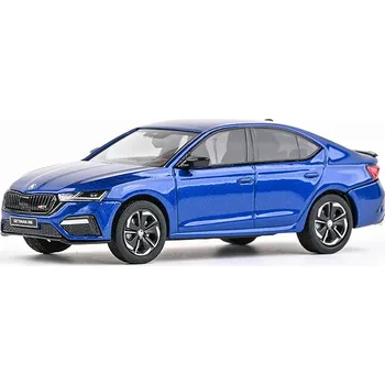 autíčko Škoda Octavia IV RS 2020 Modrá Nightfire Metalíza 1:43 Škoda Octavia 4 RS - kovový model