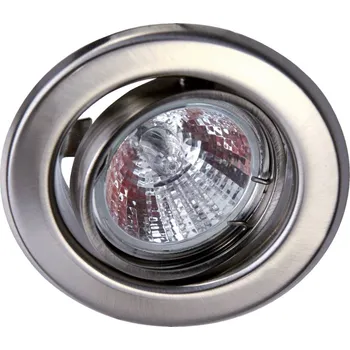 Lampička Heitronic Nízkonapěťové podhledové bodové svítidlo z nerezové oceli, otočné nerezová ocel 1 x 35 W