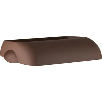 Odpadkový koš COLORED víko k odpadkovému koši A74201MA, ABS, Soft Touch, hnědá A74401MA