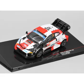 autíčko Toyota GR Yaris Rally1 #33 Ypres Rally 2022 Evans / Martin 1:43 Toyota GR Yaris Rally 1 No.33 Ypres Rally 2022 Evans / Martin - kovový model auta