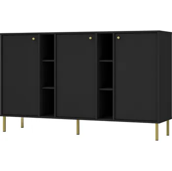 Komoda FALCO Komoda Tomila 823/2 černý grafit