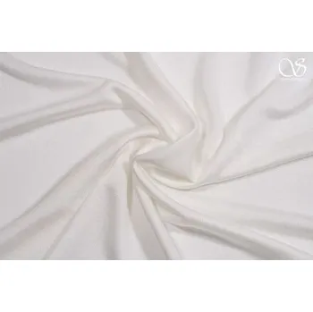 Hedvábný žerzej, bílá ivory, sartor.cz