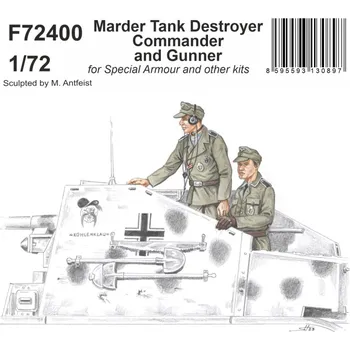 Plastikový model 1:72 Marder Tank Destroyer Commander and Gunner