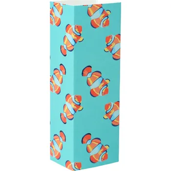 Jednorázové nádobí Reklamní CreaSleeve 268 papírový rukáv na zakázku, bílá