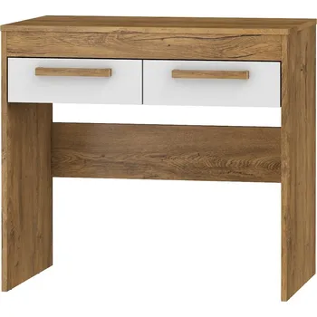 Postel Toaletní stolek GATTON, dub burgundský/bílý lesk, 5 let záruka + vyzvednutí ZDARMA