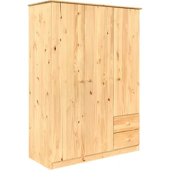 Šatní skříň Skříň trojdveřová VESTRIS, masiv smrk +možnost VÝNOSU + vyzvednutí ZDARMA