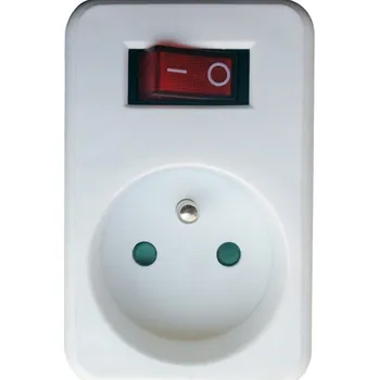 vypínač a zásuvka Solight P96 4187
