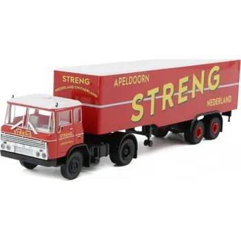 autíčko DAF FT 2600 Streng 1962 NL 1:87 DAF FT2600 Ko-Sz Streng 1962 NL - sběratelský model tahače