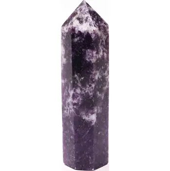 Drahý kámen Magieprirody.cz Obelisk Lepidolit špice 84 g - 8,8 cm #C370