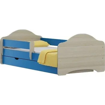 Postel Postel Ondřej N22 180/90 cm + matrace modrý