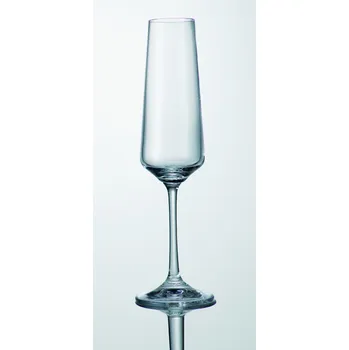 Sklenice sklen. 160ml, 6ks, NAOMI/CORVUS, šamp.flétna