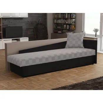 Postel Válenda VIGINTI 1 pravá, látka s potiskem/černá látka + vyzvednutí ZDARMA