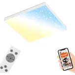 Briloner LED panel bezrámový SL WiFi Bluetooth 45x45cm bílá LED 24 W celkem - Doprava zdarma