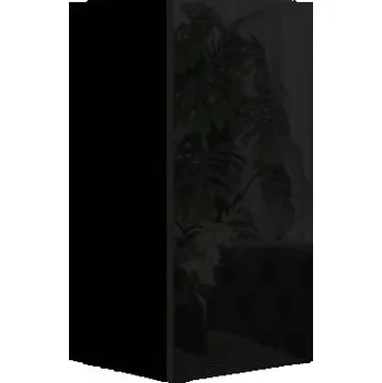 police Závěsná skříňka ANTOFALLA typ 2, černá/černý lesk + PROVĚŘENO zákazníky + vyzvednutí ZDARMA