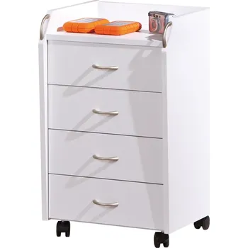 Komoda Kontejner HATMEHET, bílý + vyzvednutí ZDARMA