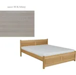 Postel DICHOTOMA 140x200, masiv buk/moření: buk bělený + vyzvednutí ZDARMA