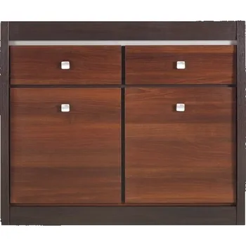 Komoda Komoda HADIR 2D2S, ořech tmavý + vyzvednutí ZDARMA