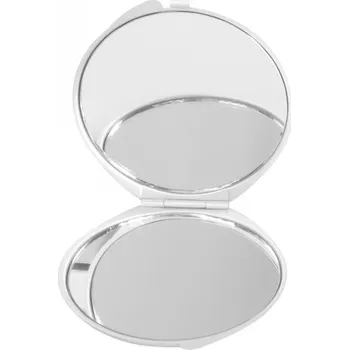 Kosmetické zrcátko Reklamní Gill zrcátko, stříbrná