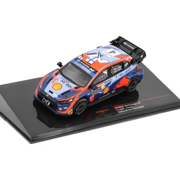 autíčko Hyundai i20 N Rally1 #4 Rallye Monte-Carlo 2023 E. Lappi / J. Ferm 1:43 Hyundai i20 N Rally 1 No.4 Rallye Monte Carlo 2023Lappi / Ferm - kovový model