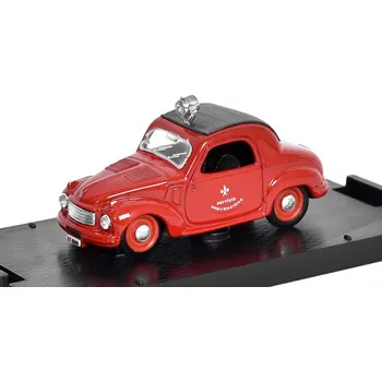 autíčko Fiat 500C 1949 Vigili del Fuoco 1:43 - Brumm Fiat 500 C Hasiči - kovový model auta