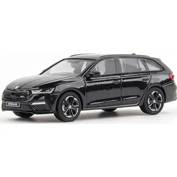 autíčko Škoda Octavia IV Combi RS 2020 Černá Magic Metalíza 1:43 Škoda Octavia IV Combi RS 2020 - kovový model
