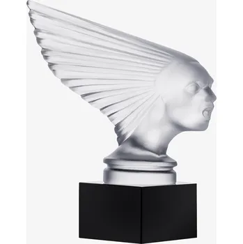 Skleněná figurka Art Deco z českého křišťálu Preciosa