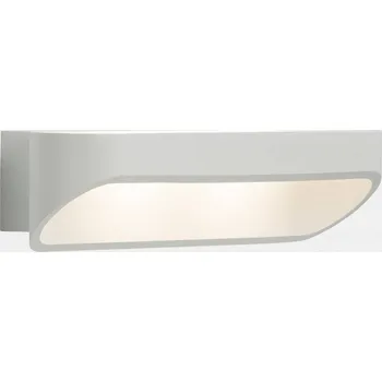 Lampička LEDS-C4 Oval LED nástěnné světlo v bílé barvě - Výška úchytu na stěnu 5,9 cm LED celkem 9 W - Doprava zdarma