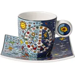 Goebel James Rizzi Espresso šálek Peace a chance