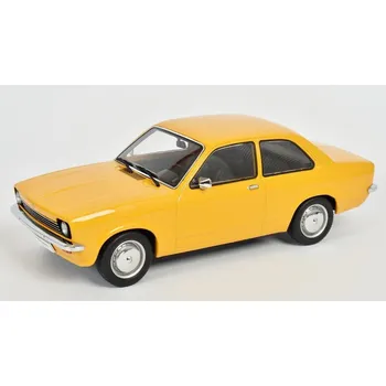 autíčko Opel Kadett C Limousine 1972 1:18 žlutá - KK-Scale Opel Kadett C Limousine 1972 - kovový model auta
