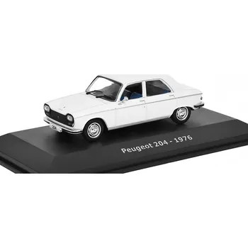 autíčko Peugeot 204 1976 1:43 - Hachette časopis s modelem Peugeot 204 1976 - kovový model auta