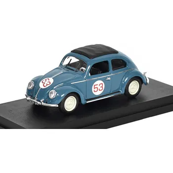 autíčko Volkswagen Beetle #53 Rally Nurburgring 1954 W. Von Trips 1:43 VW Maggiolino No.53 Rally Panamericana 1954 W. Von Trips - kovový model auta