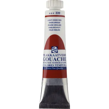 Speciální výtvarná barva TALENS Kvašová barva Gouache Extra Fine - 339 Light Oxide Red Objem: 20 ml