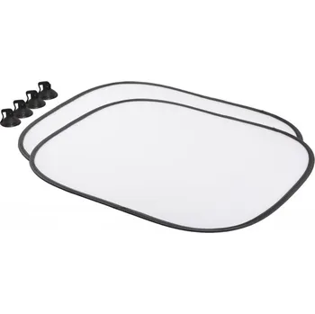 Stínítko do auta Reklamní Suboside clony na boční okna auta pro sublimaci, bílá