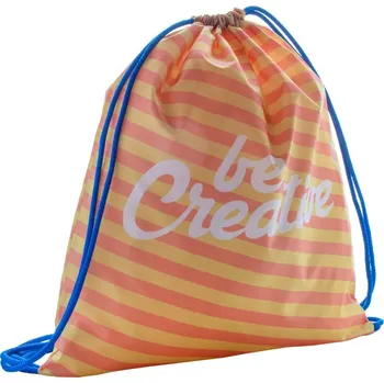 Reklamní CreaDraw vak na stažení na zakázku, modrá